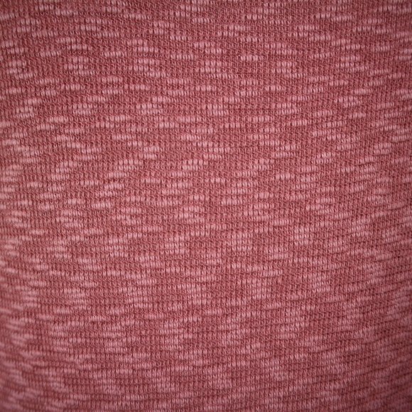 Left of Center Tunic Tank Small High-low Pinks Salmon Stretch Mock Neck Spring - Picture 4 of 6